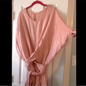 Suunday Dolman Dress in Clay